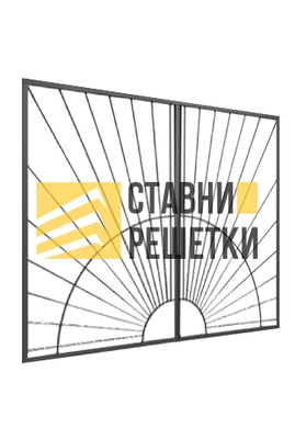 Распашная решетка РР-49