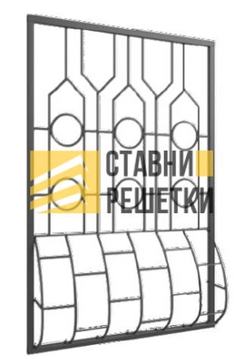 Дутая решетка ДР-154