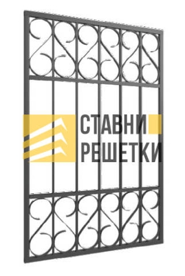 Кованая решетка КР-217