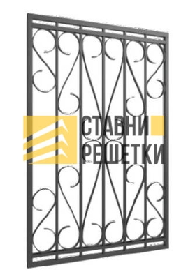 Кованая решетка КР-219