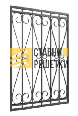 Кованая решетка КР-220