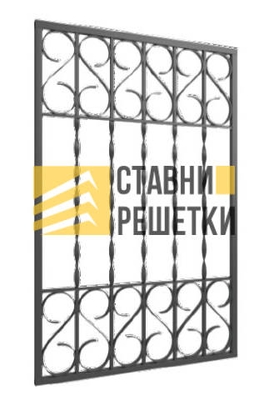 Кованая решетка КР-227