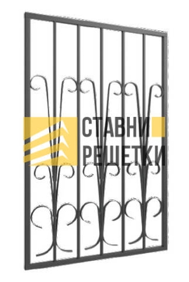 Кованая решетка КР-230