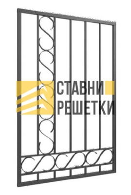 Кованая решетка КР-231