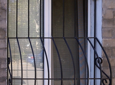 Сварная решетка с изгибом