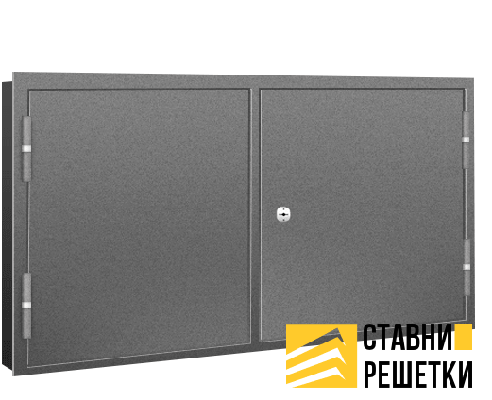 Ставни глухие двупольные малого размера ГС-12