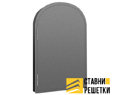 Ставни глухие однопольные арочные ГС-07