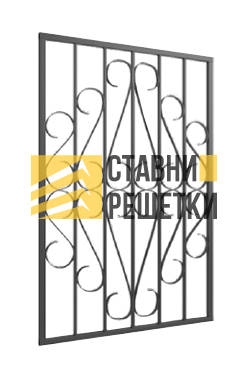 Кованая решетка КР-258