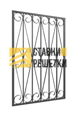 Кованая решетка КР-255
