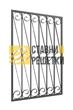 Кованая решетка КР-235