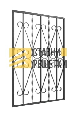 Кованая решетка КР-237
