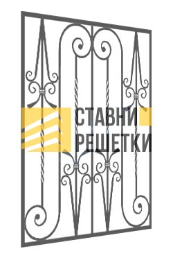 Кованая решетка КР-264