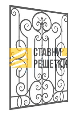 Кованая решетка КР-265