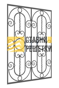 Кованая решетка КР-267