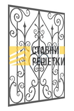 Кованая решетка КР-268
