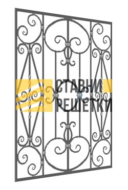 Кованая решетка КР-269