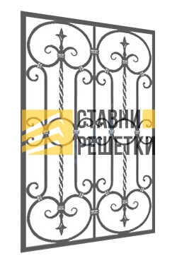 Кованая решетка КР-270