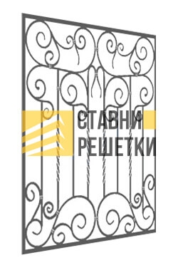 Кованая решетка КР-273