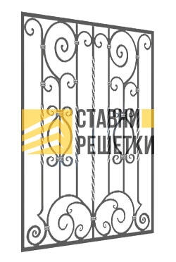 Кованая решетка КР-275