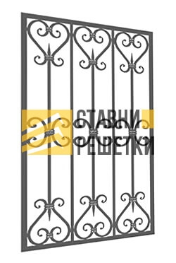 Кованая решетка КР-279