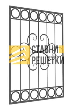 Кованая решетка КР-280