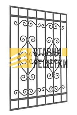 Кованая решетка КР-283