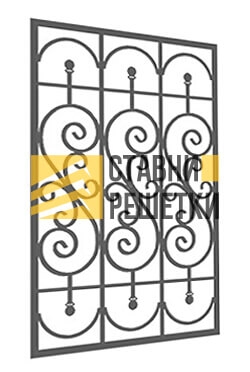 Кованая решетка КР-284