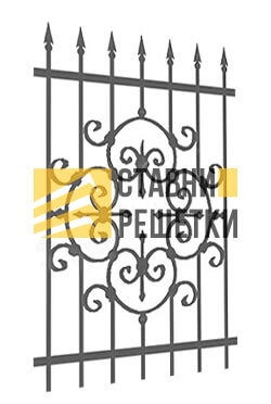 Кованая решетка КР-286