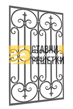 Кованая решетка КР-287