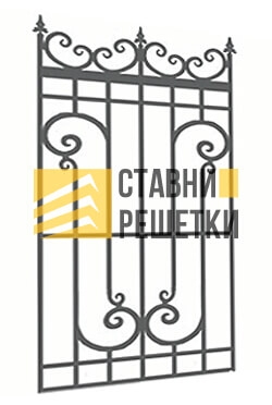 Кованая решетка КР-289