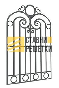 Кованая решетка КР-291