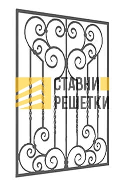 Кованая решетка КР-293