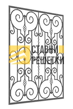 Кованая решетка КР-300