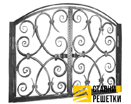 Распашная решетка РР-51