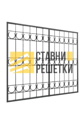 Распашная решетка РР-46