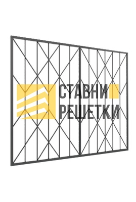 Распашная решетка РР-47