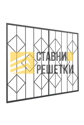 Распашная решетка РР-10