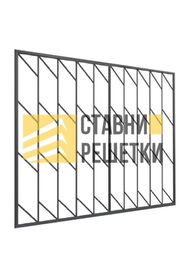 Распашная решетка РР-16