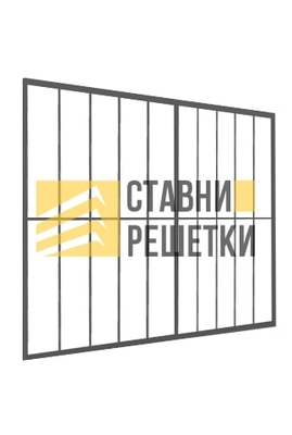 Распашная решетка РР-02