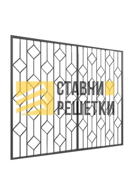 Распашная решетка РР-21