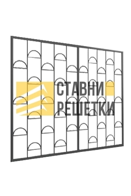 Распашная решетка РР-28