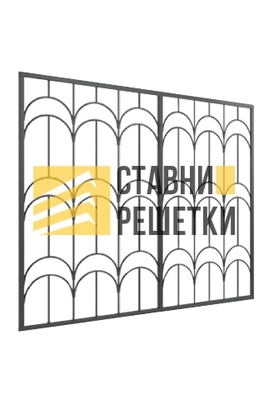 Распашная решетка РР-33