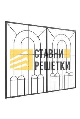 Распашная решетка РР-37