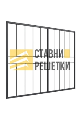 Распашная решетка РР-04