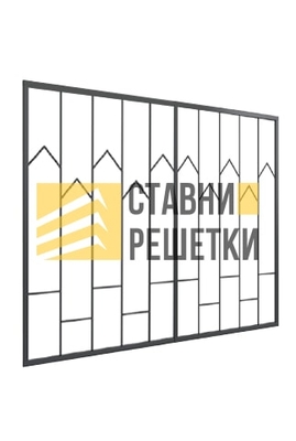 Распашная решетка РР-06