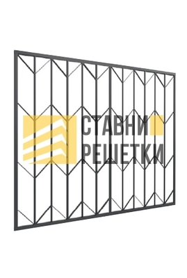 Распашная решетка РР-07
