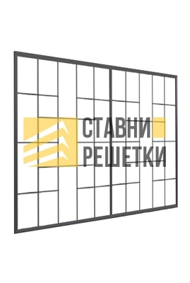 Распашная решетка РР-09