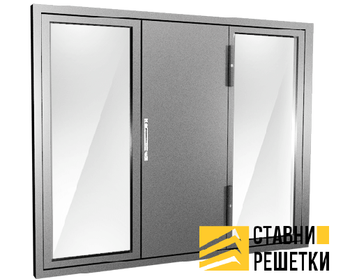 Глухие ставни со стеклом ГС-20